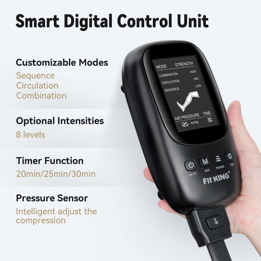 FIT KING unidad de control digital y bomba silenciosa para inflado rápido