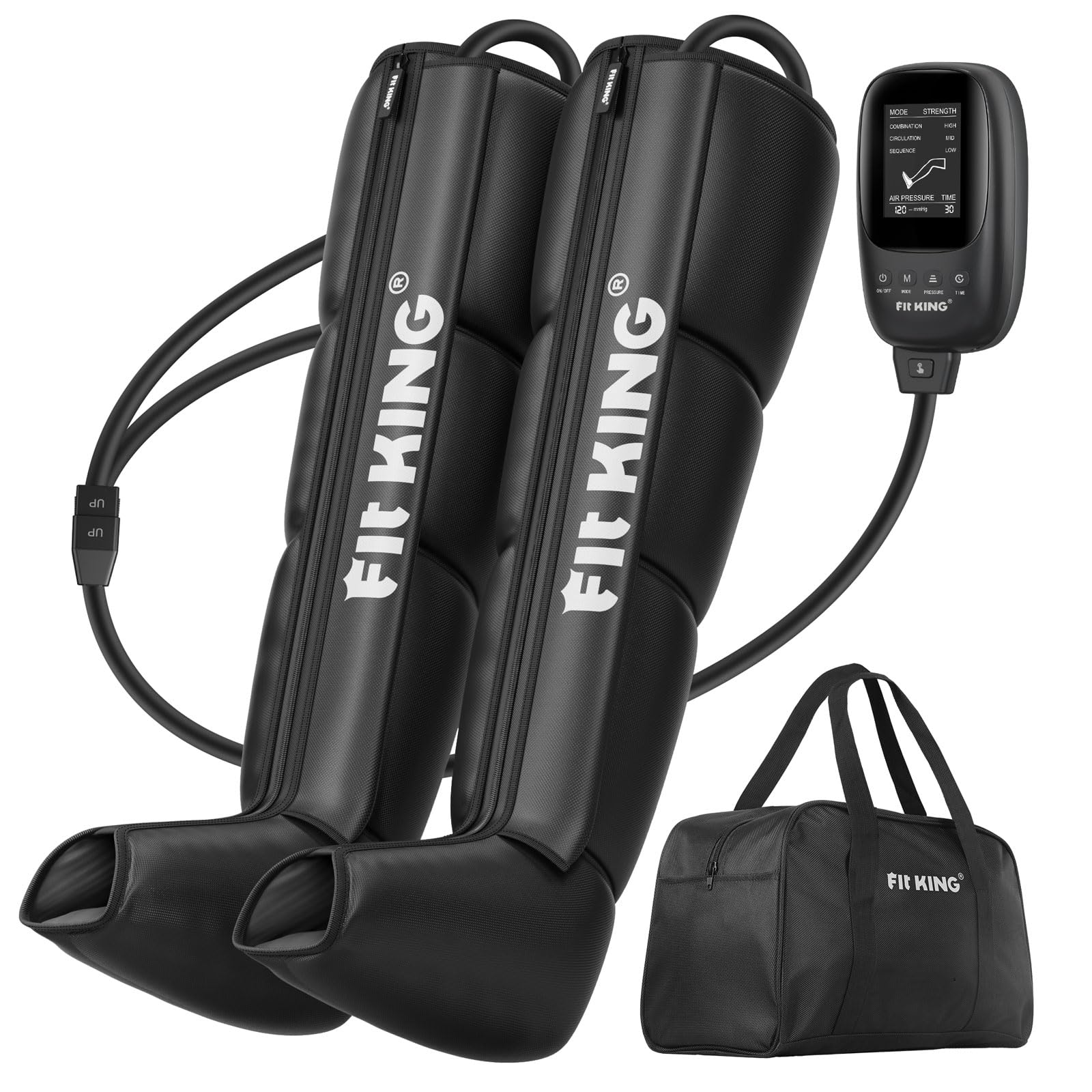 FIT KING vista frontal de las botas mostrando cobertura completa y ajuste cómodo