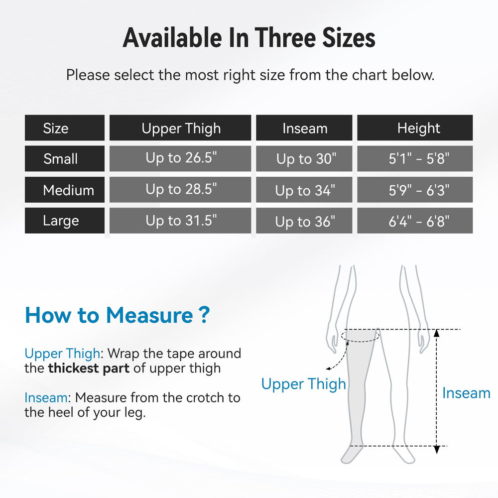 FIT KING botas comparadas en escala para mostrar talla Large y cobertura