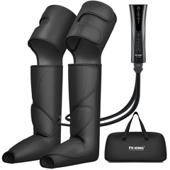 FIT KING vista frontal del masajeador mostrando diseño y controles, comodidad inmediata