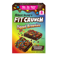 FITCRUNCH paquete frontal confetti mostrando diseño y cantidad de proteína