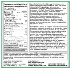 Fit Crunch corte del núcleo suave que destaca textura tipo bizcocho y sabor