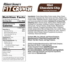 FitCrunch barrita servida como postre para disfrutar sabor gourmet en snack
