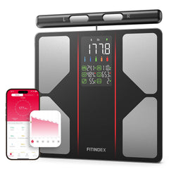 FITINDEX vista frontal con asa mostrando diseño robusto y estabilidad