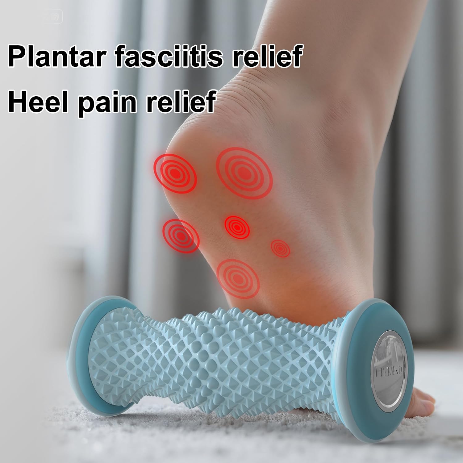 FITMIND primer plano de textura diamantada para estimulación profunda