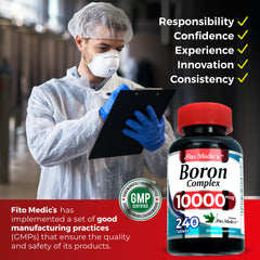 FITO MEDIC'S botella en mano para comparar tamaño y duración