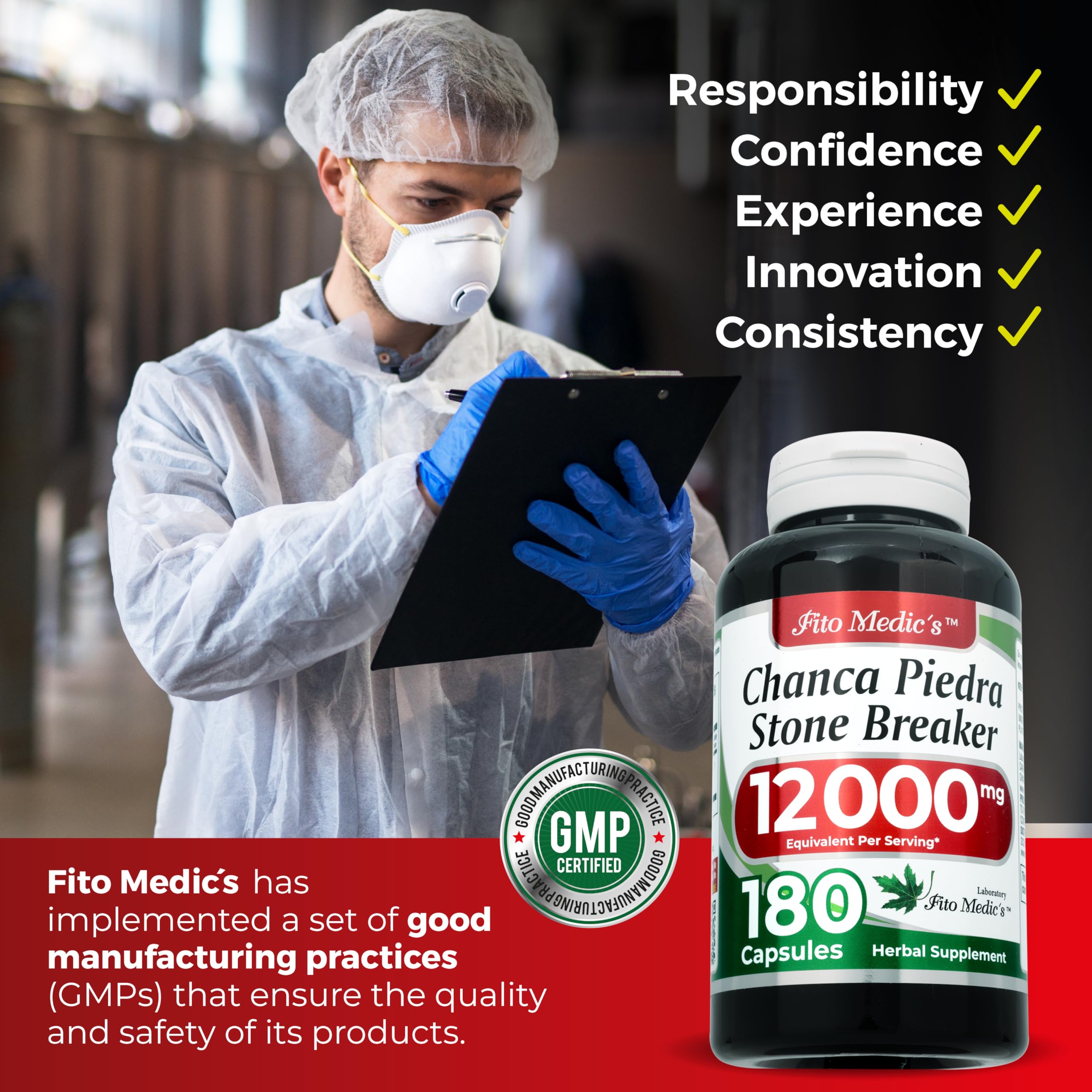 FITO MEDIC'S cápsula en mano para apreciar escala y comodidad de uso