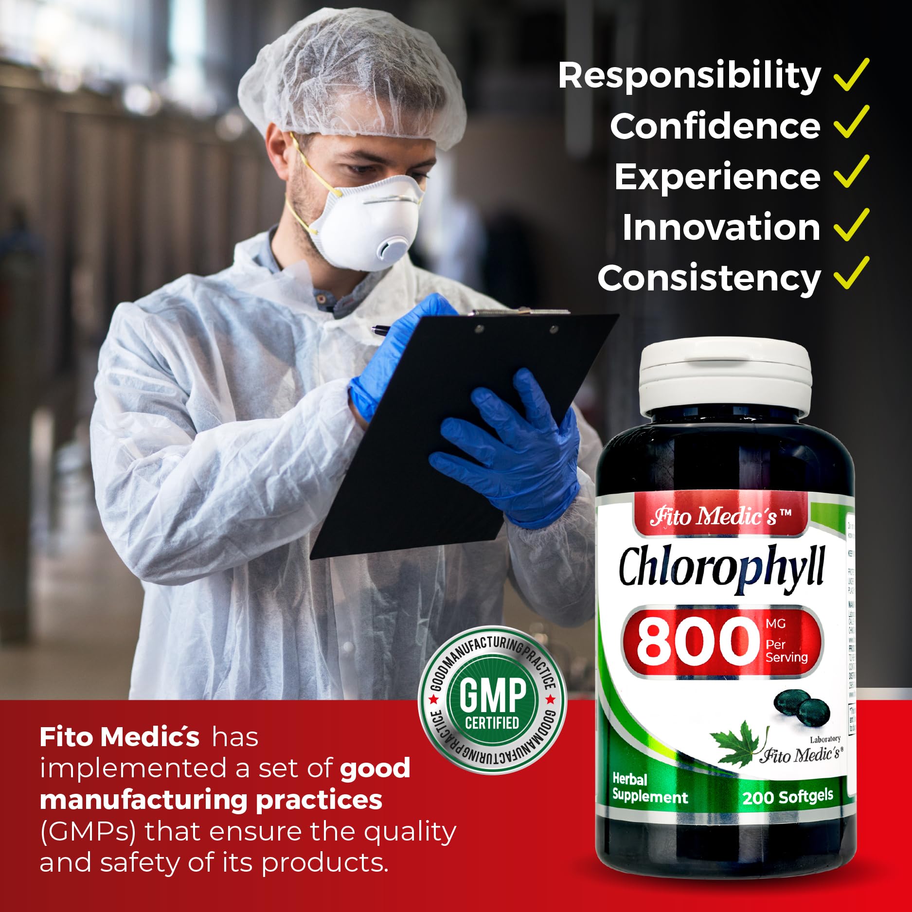 FITO MEDIC'S etiqueta con información nutricional y datos del producto claros