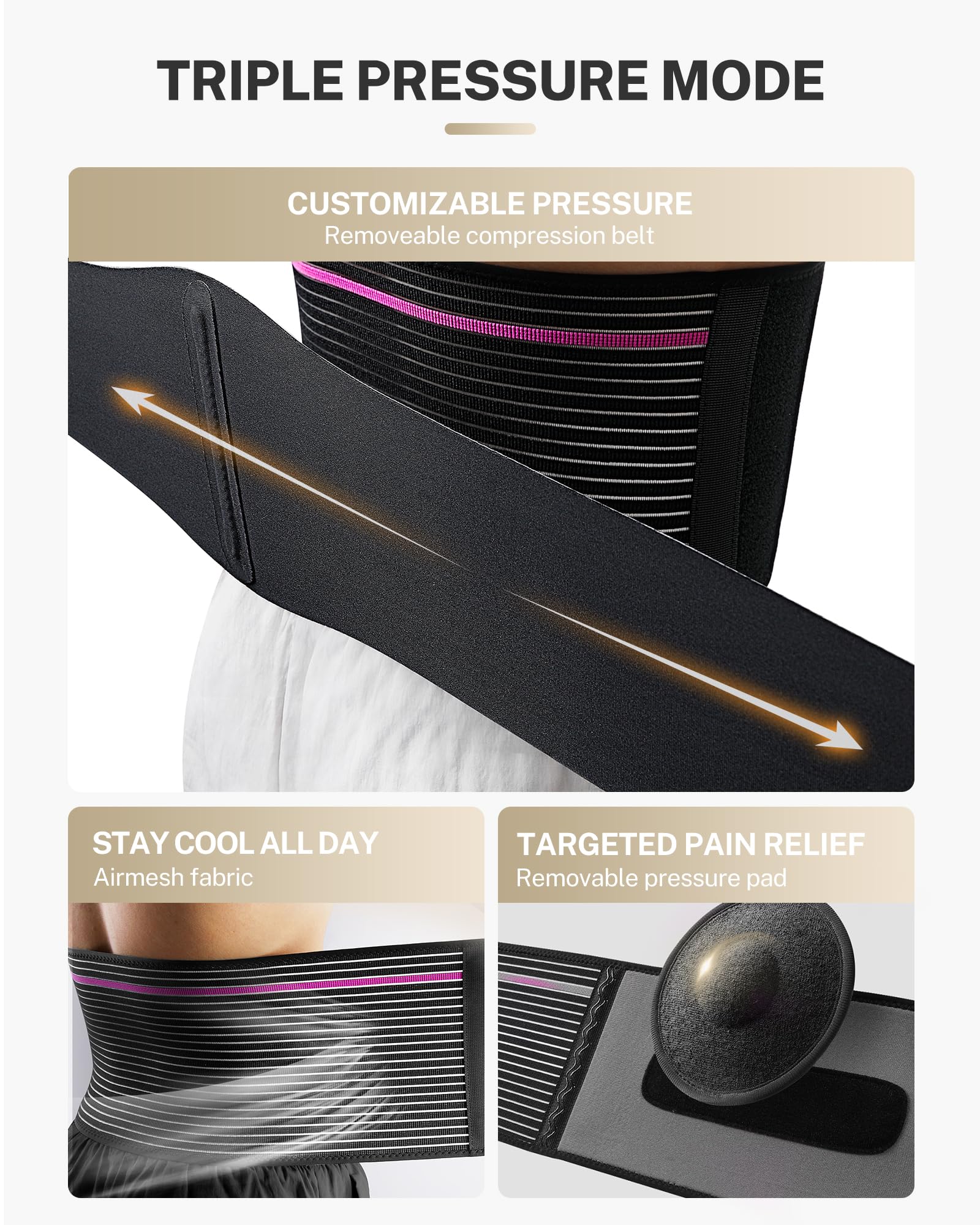 Fitomo textura del material suave y transpirable para uso prolongado
