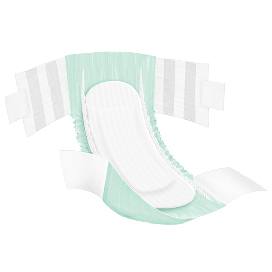 FitRight panel elástico lateral en primer plano, asegura mejor ajuste