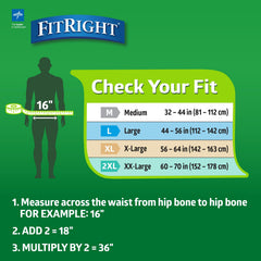 FitRight pañal en uso durante cambio, facilita manejo del cuidador