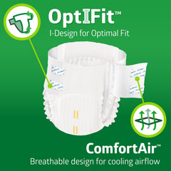 FitRight textura exterior tipo tela para mayor suavidad y discreción