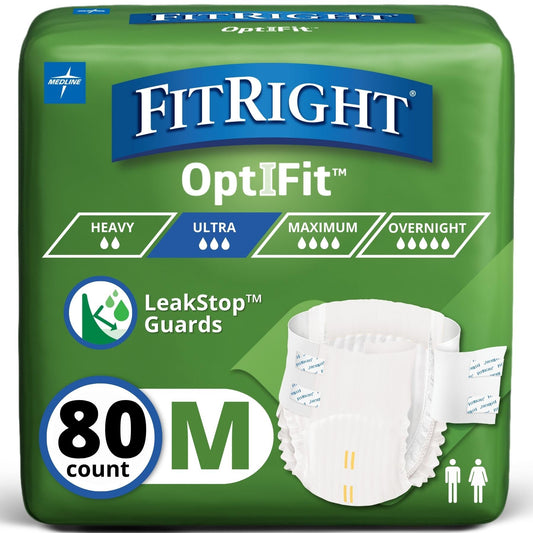 FitRight paquete frontal mostrando 80 unidades y protección confiable