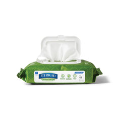 FitRight detalle textura acolchada que mejora limpieza y absorción