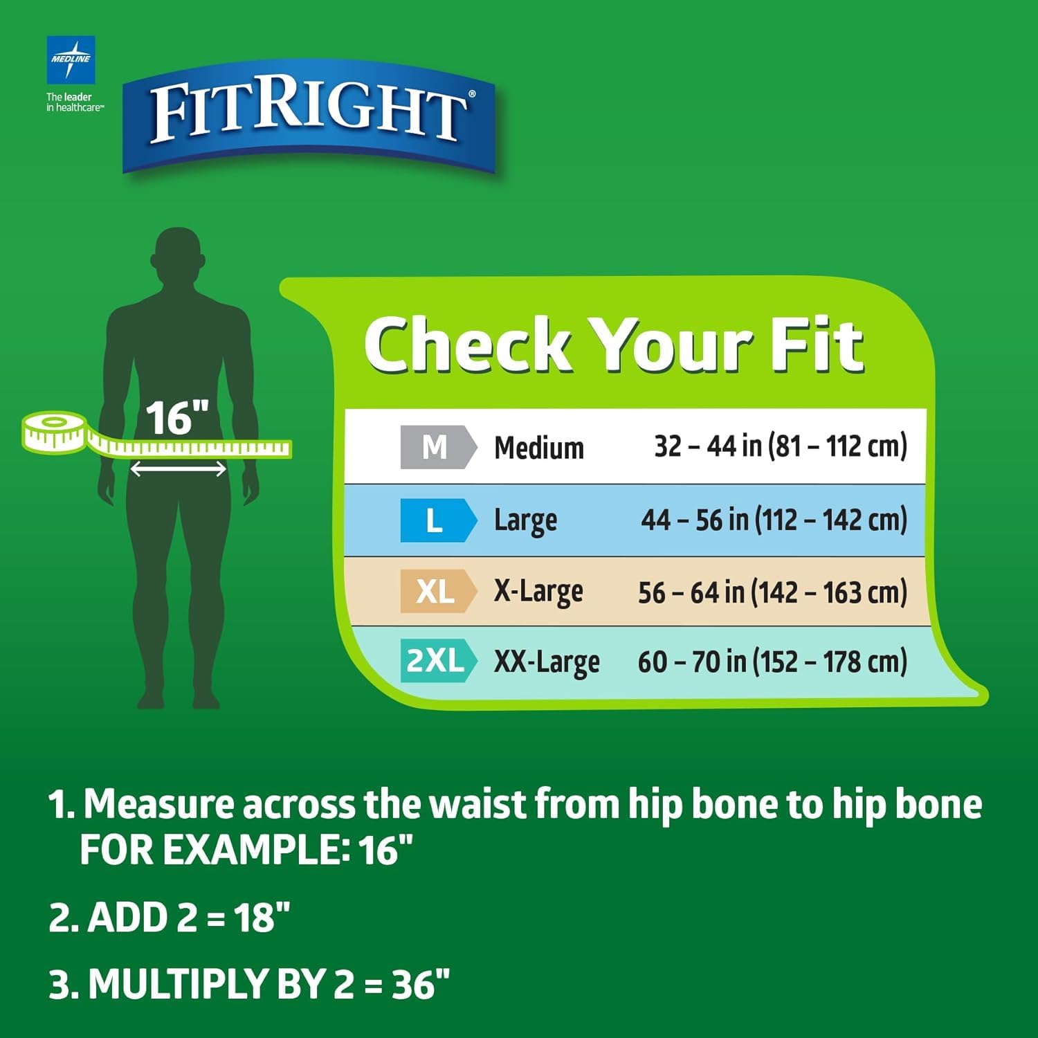 FitRight textura exterior tipo tela que aporta confort y discreción
