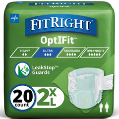 FitRight empaque frontal 2XL mostrando protección y cantidad