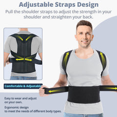 Fitsupport detalle del cierre velcro ajustable para un ajuste personalizado