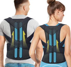 Fitsupport vista frontal del corrector mostrando diseño y ajuste cómodo