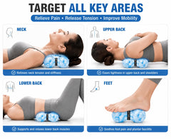 FITZELAR uso apoyada en pared para aliviar tensión lumbar y cervical