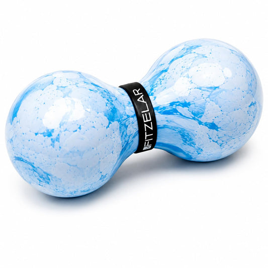 FITZELAR vista frontal de la pelota cacahuete con forma ergonómica y control