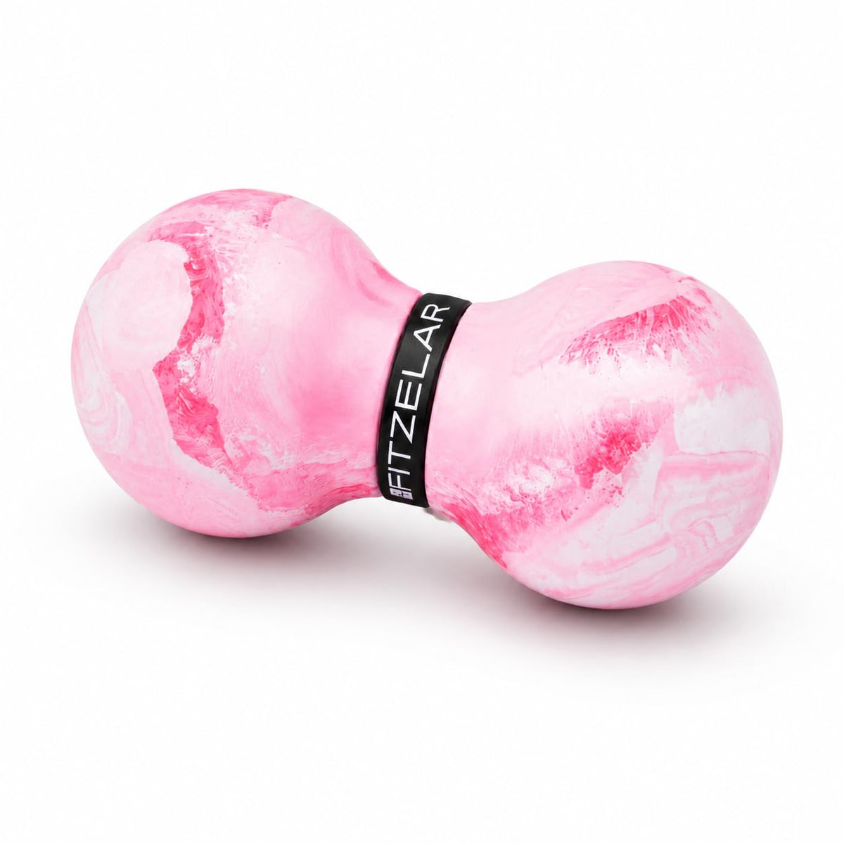 FITZELAR pelota doble frontal mostrando forma peanut y beneficio alivio focal