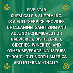 Five Star producto en cervecería casera mostrando uso profesional y confianza