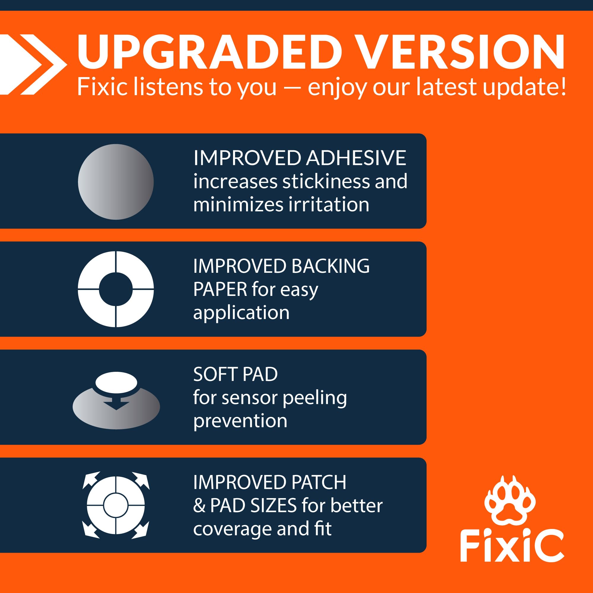 Fixic primer plano de textura TPU flexible para mayor comodidad