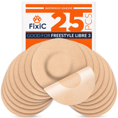 Fixic frontal del envase pack 25 mostrando compatibilidad y beneficio de protección