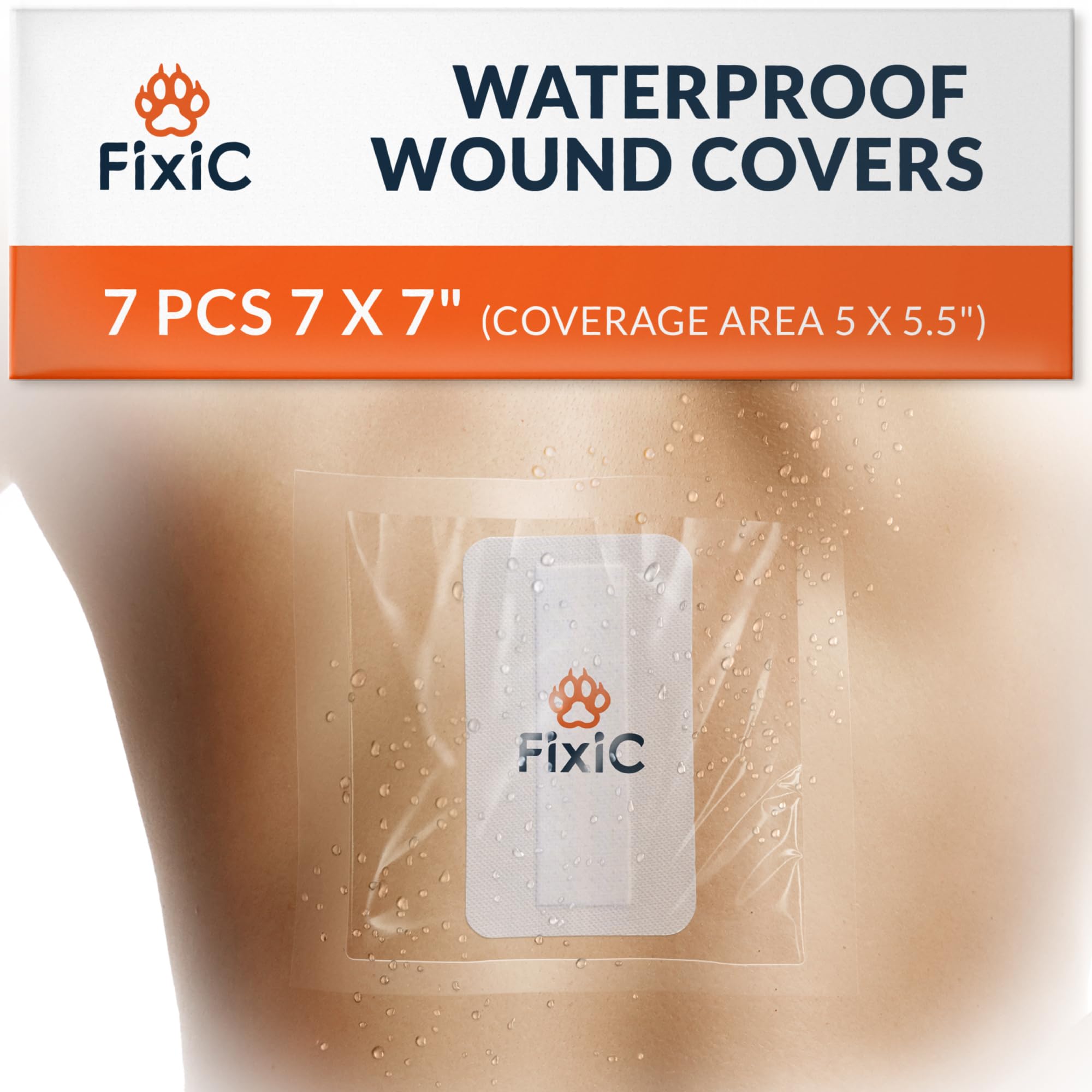 Fixic imagen frontal del paquete, protección impermeable visible