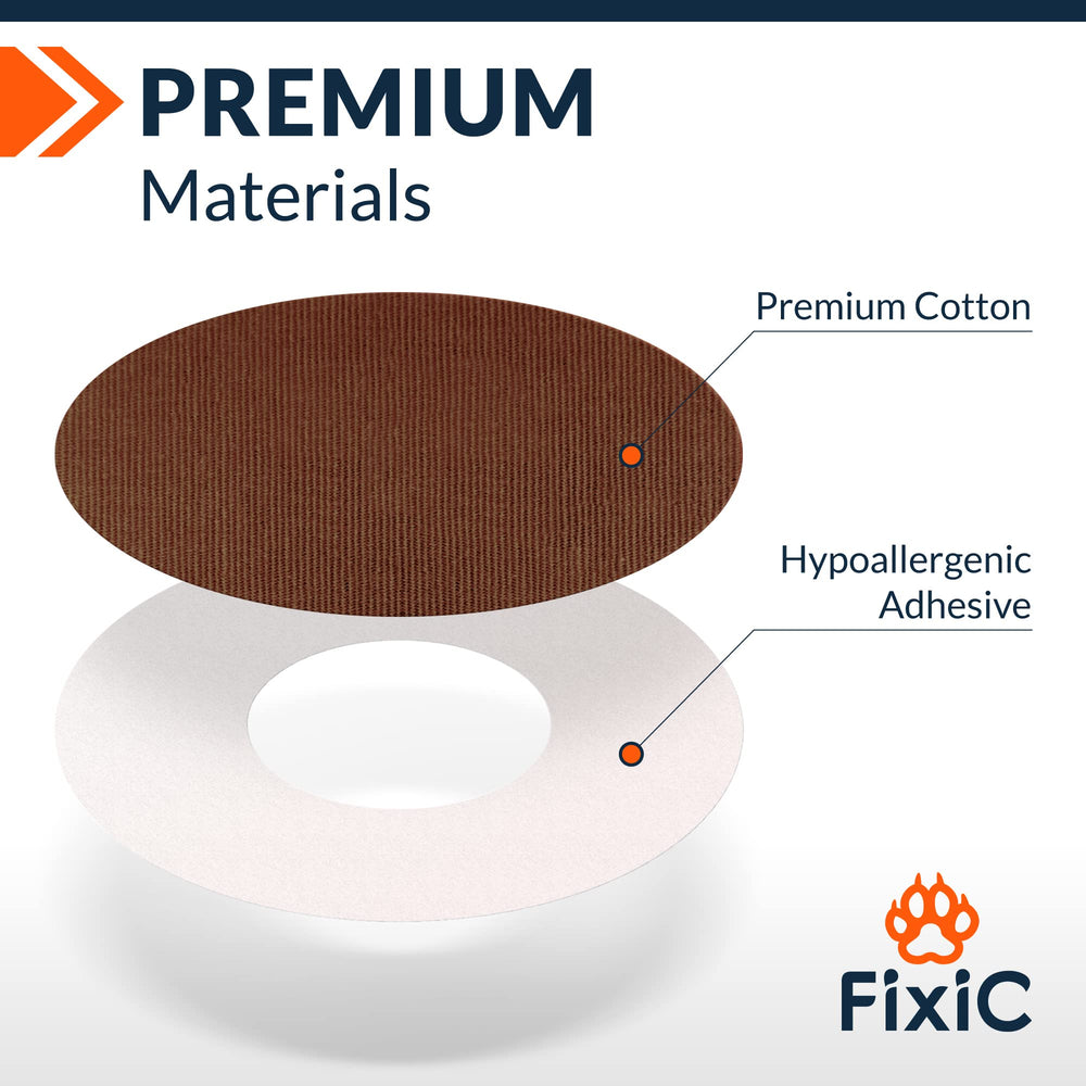 Detalle de textura del material Fixic que muestra elasticidad y transpirabilidad beneficiosa