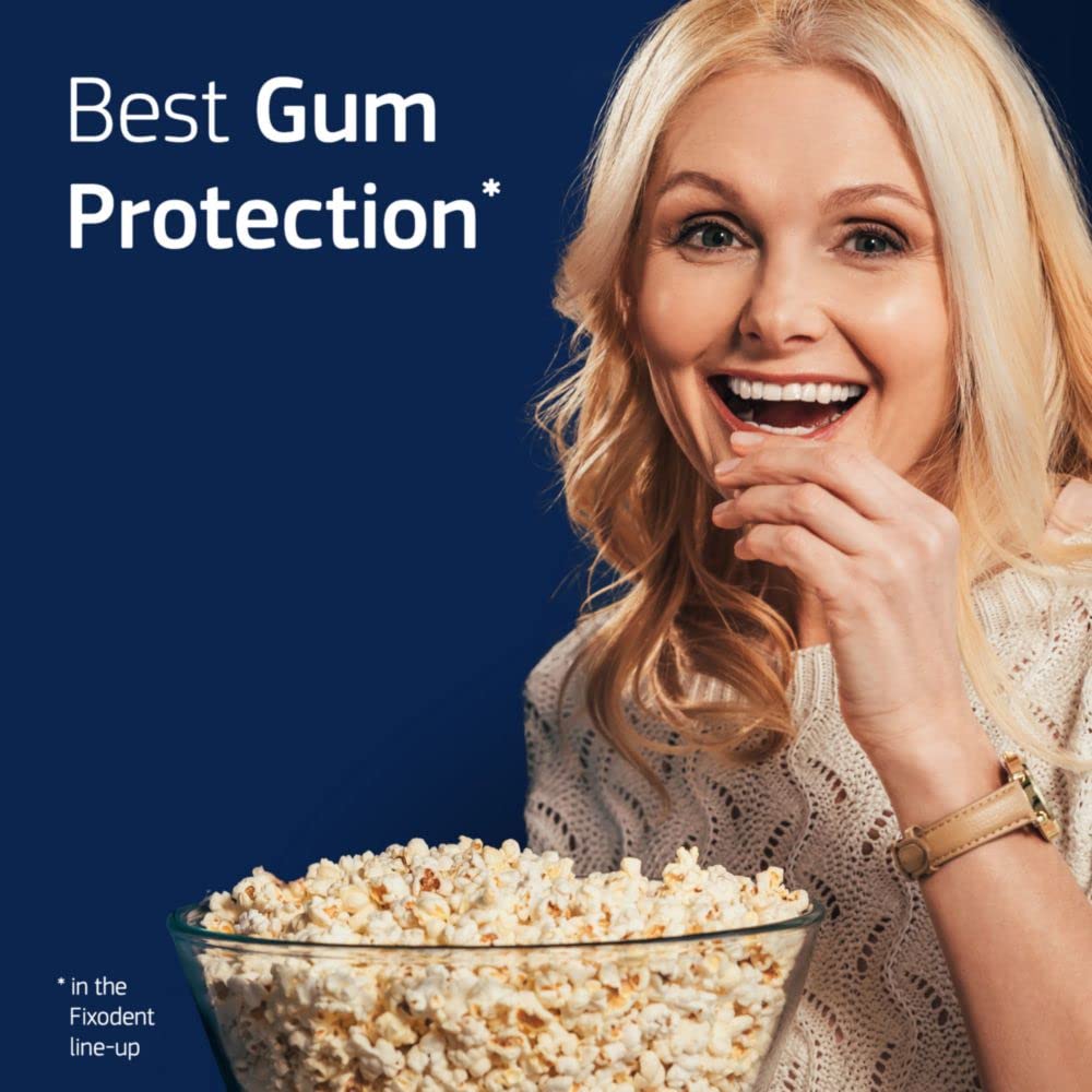 Fixodent paquete de cuatro unidades ideal para almacenamiento prolongado