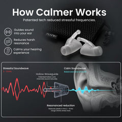FLARE AUDIO Calmer comparación de tamaño para llevar en bolsillo