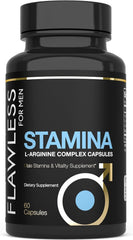 FLAWLESS FOR MEN frasco en mano para comparar tamaño y dosis práctica