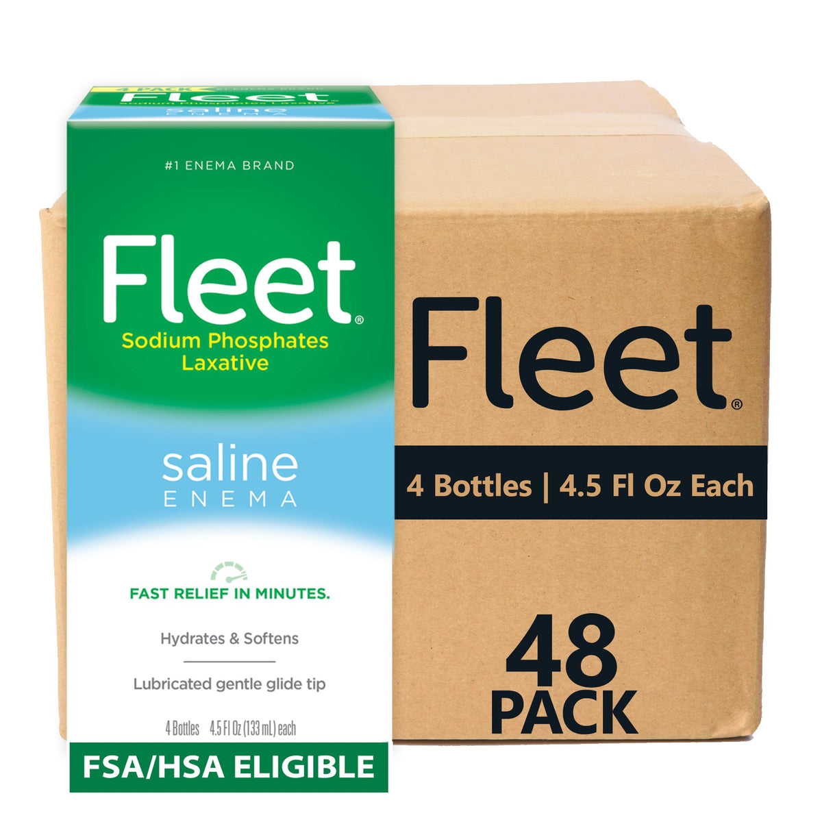 Fleet frasco frente mostrando diseño y facilidad de uso