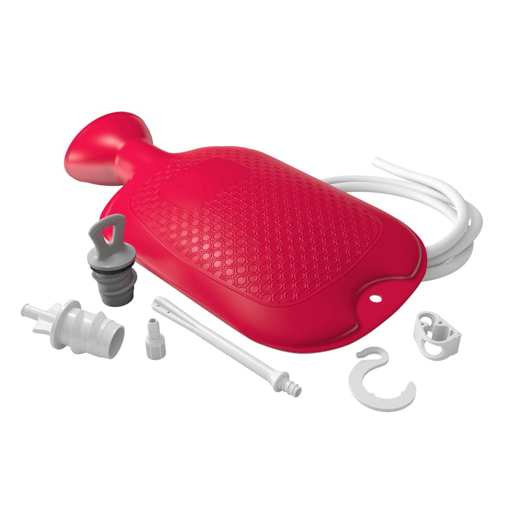 Flents vista frontal del kit mostrando diseño compacto y capacidad