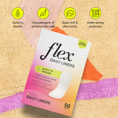 Detalle de textura y capa superior de FLEX, suave y transpirable para confort diario