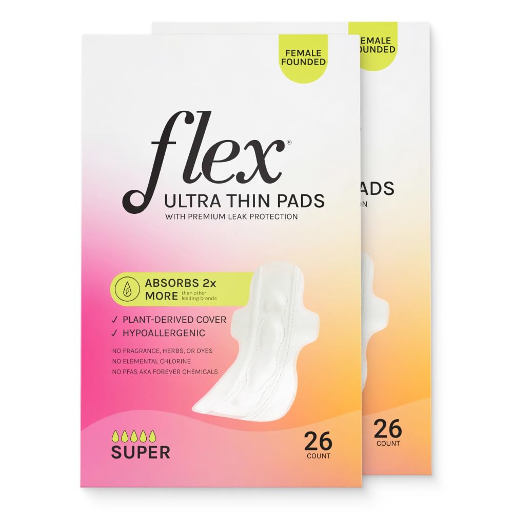 FLEX empaque frontal mostrando 52 unidades y beneficio de suministro prolongado