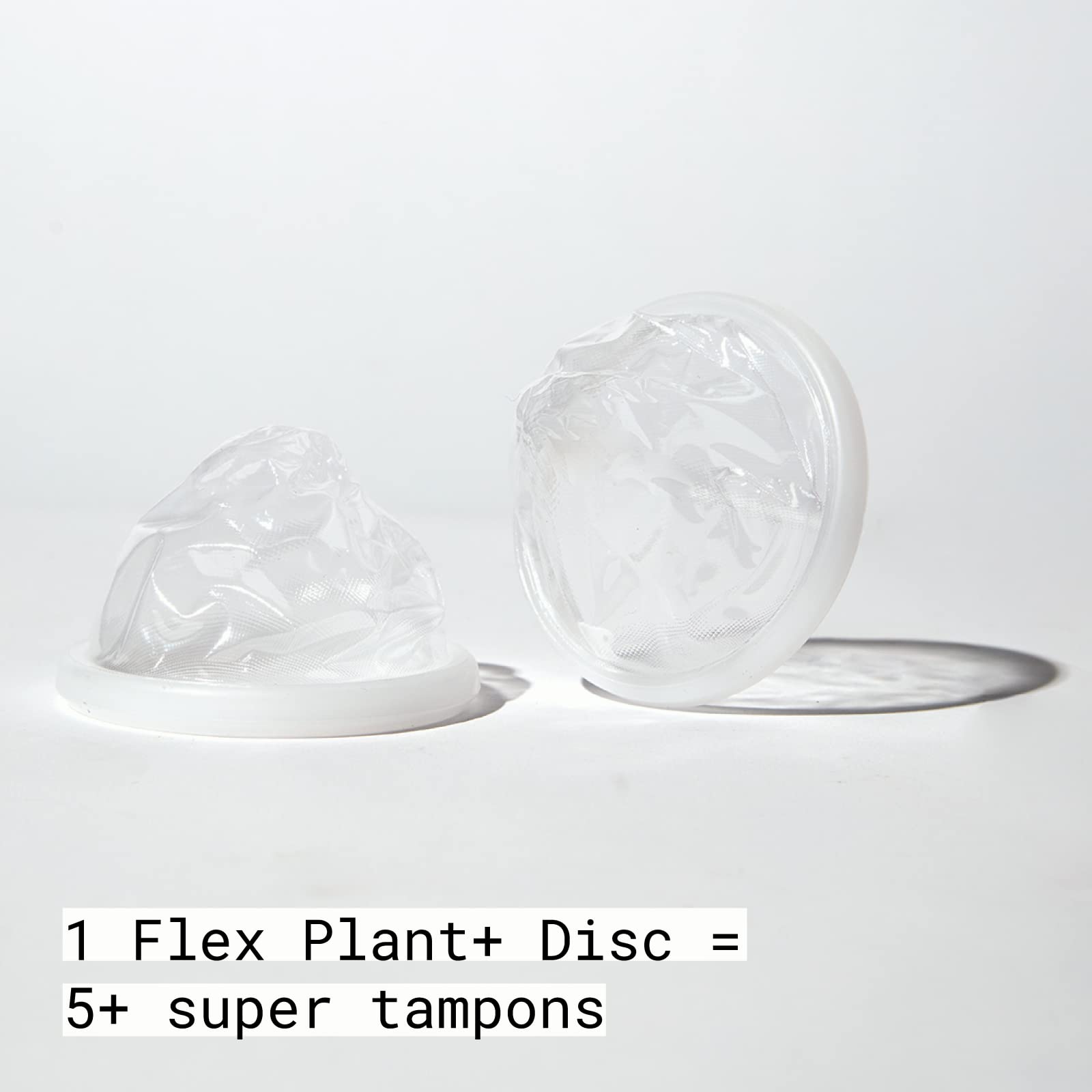 Flex Plant+ Disc detalle del borde EasyFold para inserción fácil y segura