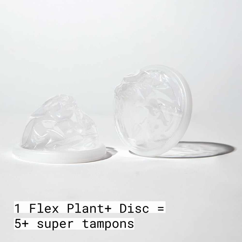 Flex Plant+ Disc detalle del borde EasyFold para inserción fácil y segura