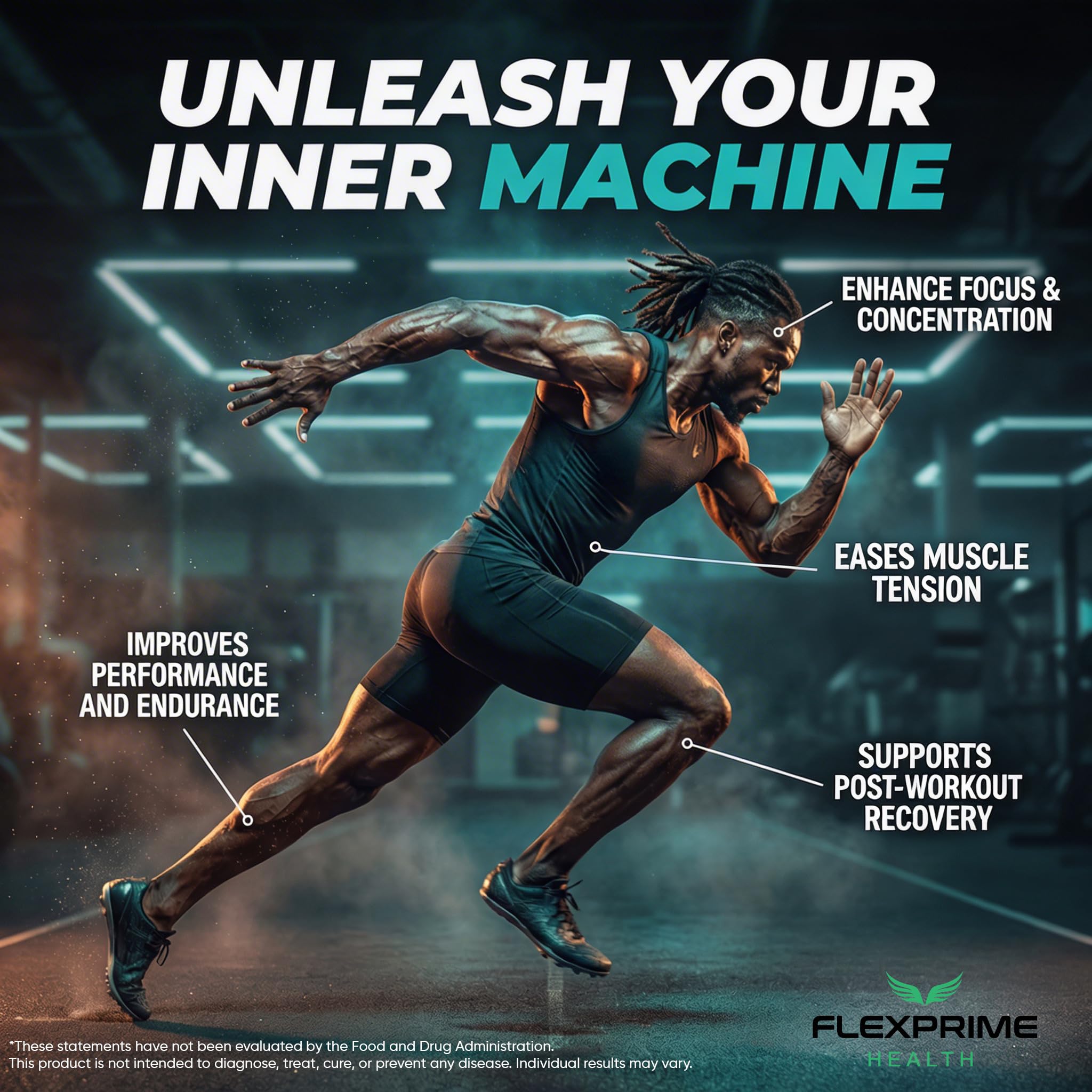 Gomitas FlexPrime cerca de equipo de gimnasio representando uso deportivo
