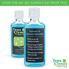 FlexTone aplicación del gel sobre pad, facilita adhesión duradera