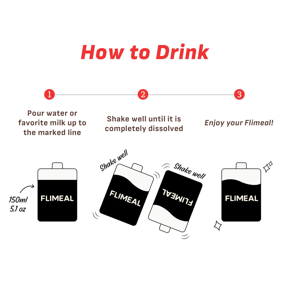 Flimeal caja con siete sobres ideal para llevar y consumo diario