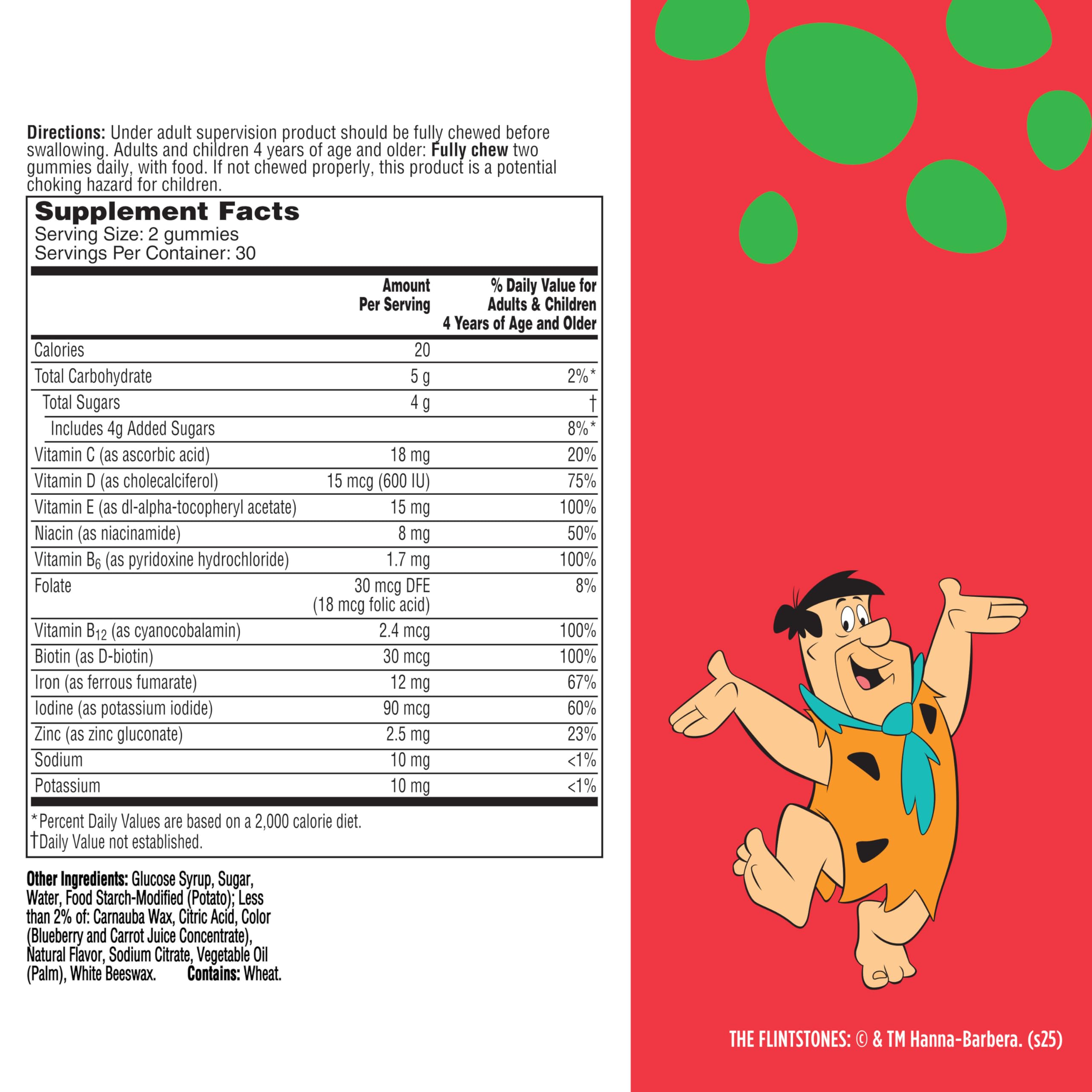 Flintstones niños sonrientes con familia sugiere aceptación del sabor