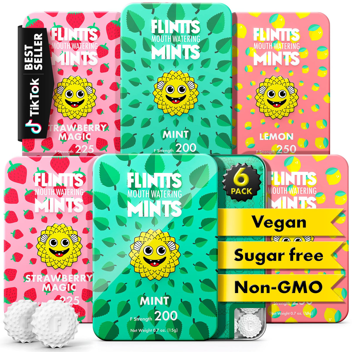 Flintts pack frontal mostrando diseño y portabilidad