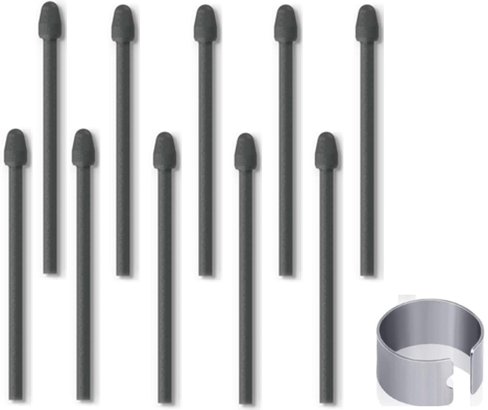 fllynewrite empaque frontal con 10 puntas y caja, ofrece repuestos confiables