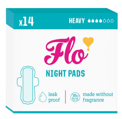 FLO paquete frontal mostrando diseño y cantidad, protección confiable