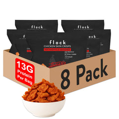 Flock empaque frontal Hattie B's Nashville Hot, sabor intenso y portable