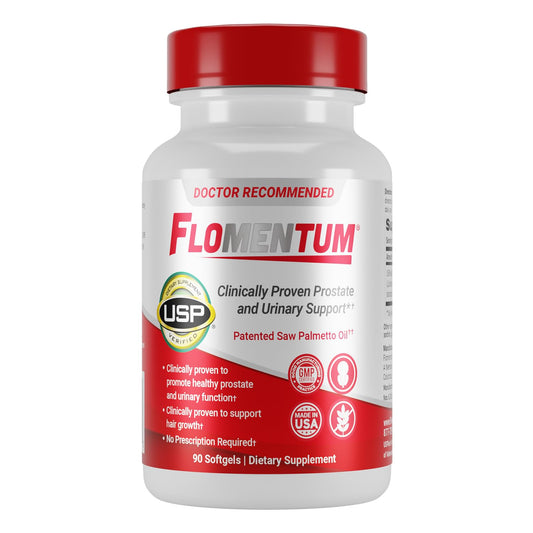 Flomentum frente del producto mostrando la etiqueta clara y beneficios