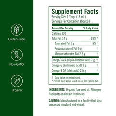 Flora Aceite de Linaza, omega-3 y omega-6, ideal para enriquecer recetas.