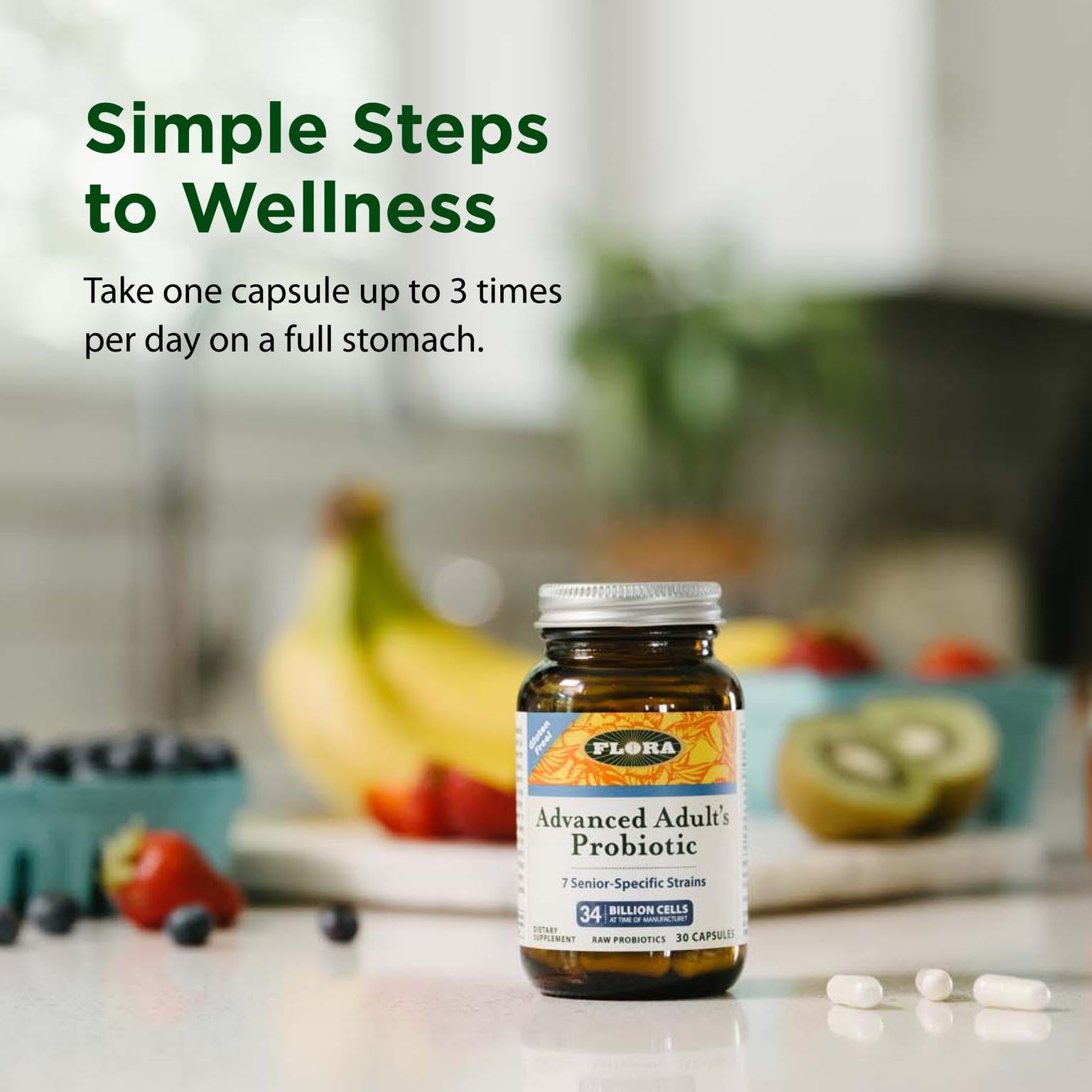 Flora Probiotico Avanzado – opción vegetariana compatible